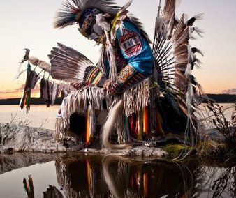 Picture of Native American Warrior